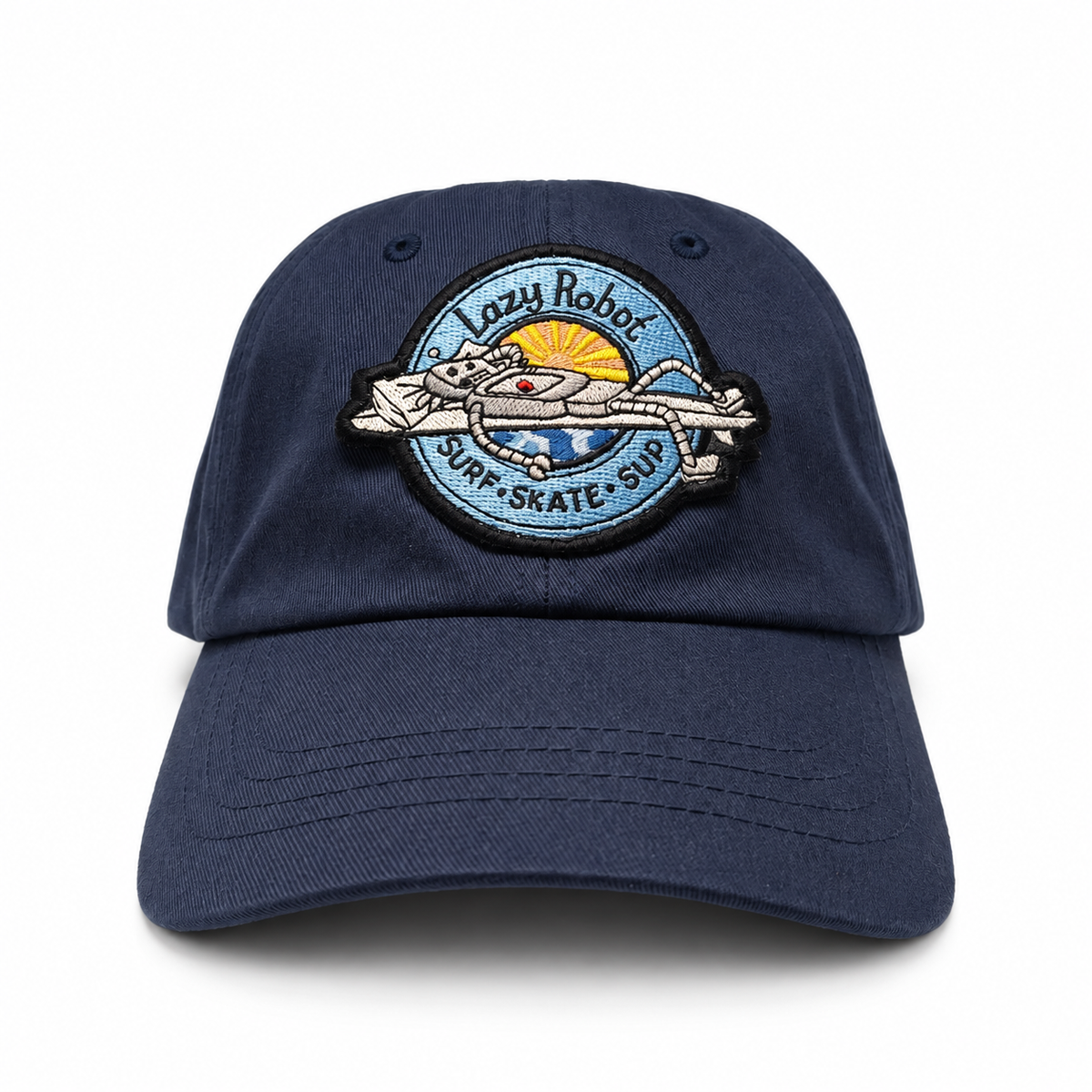 Lazy Robot Cap Blue