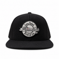 Lazy Robot Snapback Cap - Black
