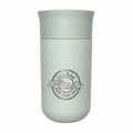Lazy Robot Insulated Travel Mug- 260ml Sea Green